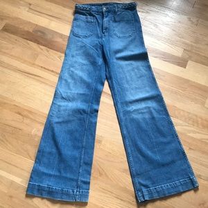 H&M High waisted flare jeans
